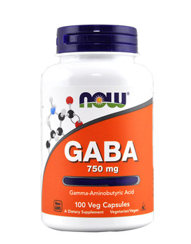 GABA 100 capsules végétariennes - NOW FOODS
