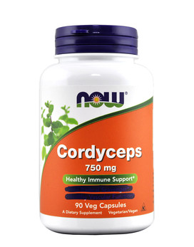 Cordyceps 90 capsules végétariennes - NOW FOODS