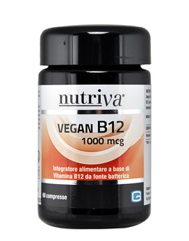 Nutriva - Vegan B12 60 comprimés - CABASSI & GIURIATI