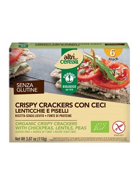 Altri Cereali - Organic Crispy Crackers with Chickpeas 110 grams - PROBIOS