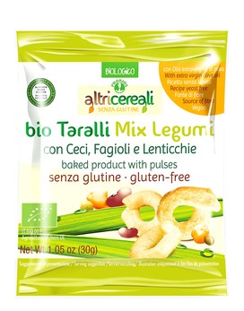 Altri Cereali - Bio Taralli Mix Legumi 30 grammes - PROBIOS