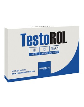 TestoROL 40 comprimés - YAMAMOTO NUTRITION