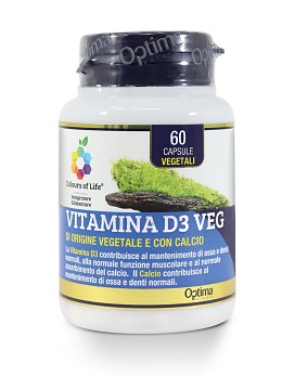 Vitamina D3 Veg 60 cápsulas vegetales - OPTIMA