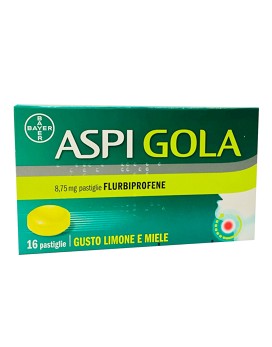 Aspi Gola 8,75 mg Gusto Limone e Miele 16 pastiglie - ASPIRINA