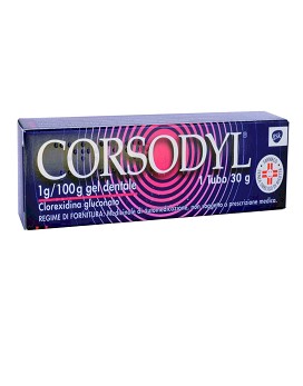 Corsodyl 10 ml/g Gel Dentale 1 tubo da 30 grammi - CORSODYL