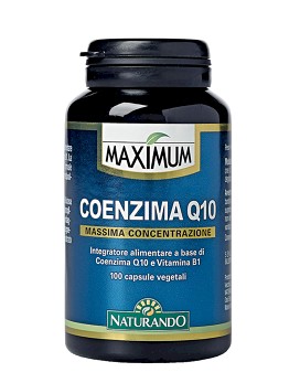 Maximum - Coenzima Q10 100 vegetarische Kapseln - NATURANDO