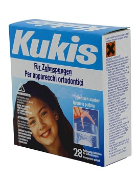 Kukis Compresse Pulenti per Apparecchi Odontoiatrici 28 compresse - KUKIDENT