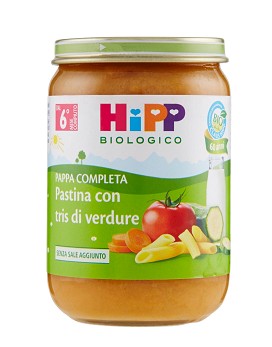 Pastina con Tris di Verdure 190 gramos - HIPP