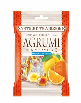 Caramelle Ripiene Gusto Agrumi con Vitamina C 60 grams - ANTICHE TRADIZIONI