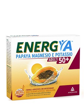 Energya Papapya Magnésium et Potassium 50+ 14 sachets - ANGELINI