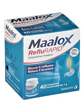 Maalox Reflu Rapid 40 chewable tablets - SANOFI