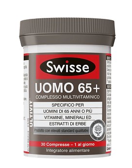 Uomo 65+ Complesso Multivitaminico 30 comprimidos - SWISSE