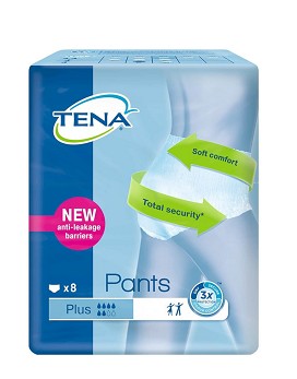 Pants Plus 8 serviettes hygiéniques taille L - TENA