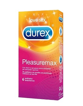 Pleasuremax 6 préservatifs - DUREX