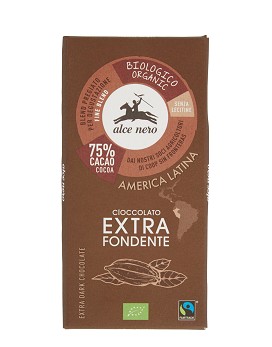Cioccolato Extra Fondente 100 gramos - ALCE NERO