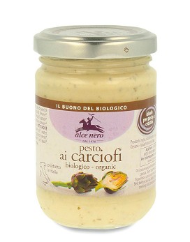 Pesto ai Carciofi 130 grams - ALCE NERO