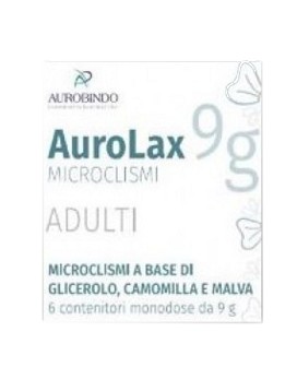 AuroLax Microclismi 6 flaconcini da 9 grammi - AUROBINDO