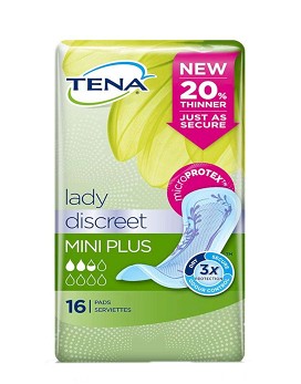 Tena Lady Discreet Ultra Normal 16 serviettes hygiéniques - TENA