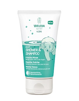 2 in 1 Shower & Shampoo Kids - Menta Fresca 150ml - WELEDA