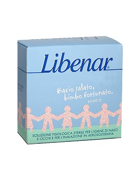 Libenar Soluzione Isotonica Salina Sterile per l'Igiene di Naso e Occhi 15 Flaschen von 5ml - LIBENAR