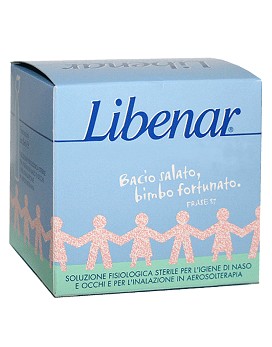 Libenar Soluzione Fisiologica Sterile per l'Igiene di Naso e Occhi 60 vials of 5ml - LIBENAR