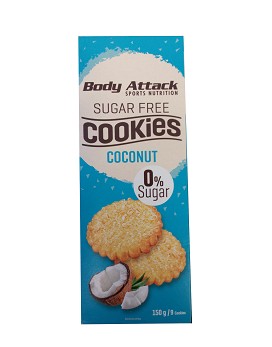 Sugar Free Cookies 9 galletas de 17 gramos - BODY ATTACK
