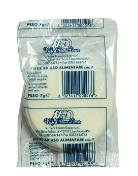 Wafers Farma Decor - Ostie ad Uso Alimentare 1 packet of 7 cm - SAFETY