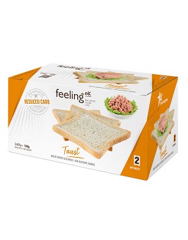 Optimize 2 - Toast 2 Packungen von 80 Gramm - FEELINGOK