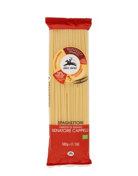 Spaghettoni Varietà di Grano Cappelli 500 grammes - ALCE NERO