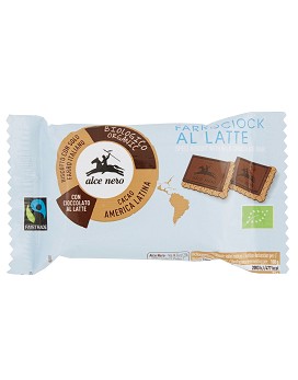 Farrociock al Latte 2 biscuits de 14 grammes - ALCE NERO