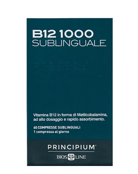 Principium - B12 Sublinguale 60 Tabletten - BIOS LINE