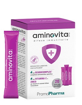 Aminovita Plus - Difese Immunitarie 20 sobres de 2,5 gramos - PROMOPHARMA