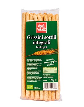 Grissini Sottili Integrali 125 grammes - BAULE VOLANTE