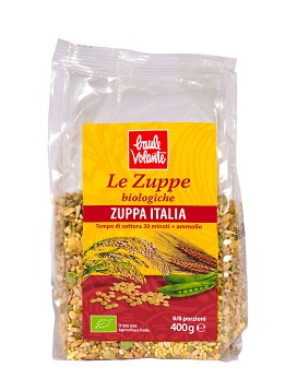 Le Zuppe Biologiche - Zuppa Italia 400 grammes - BAULE VOLANTE