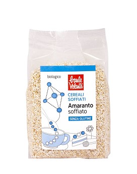 Cereali Soffiati - Amaranto Soffiato 100 gramos - BAULE VOLANTE