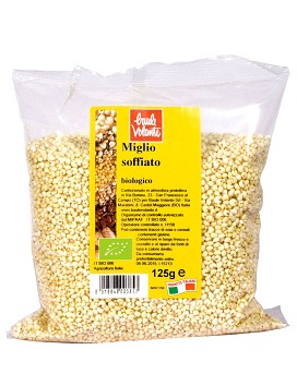 Cereali Soffiati - Miglio Soffiato 125 grammes - BAULE VOLANTE