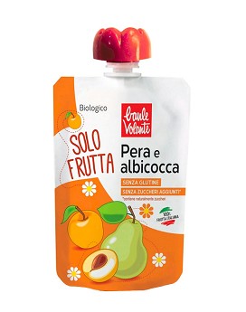 Solo Frutta - Pera e Albicocca 1 cheer-pack da 100 grams - BAULE VOLANTE