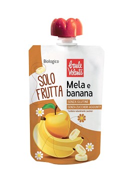 Solo Frutta - Mela e Banana 1 cheer-pack da 100 grammes - BAULE VOLANTE