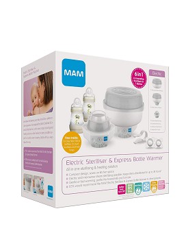 Electric Sterilizer and Bottle Warmer Express 1 kit - MAM