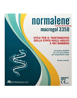 Normalene - Macrogol 3350 20 bustine da 13,3 grammi - MONTEFARMACO OTC