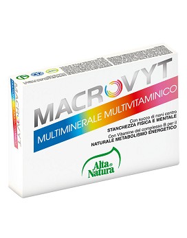 Macrovyt - Multivitaminico Multiminerale 30 comprimidos de 900 mg - ALTA NATURA