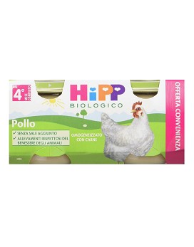 Pollo 2 jars of 80 grams - HIPP