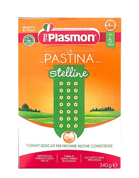 Die Pastina Stelline aus 6 Monaten 340 Gramm - PLASMON