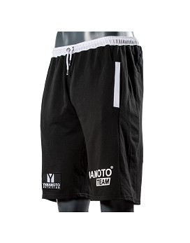Man Street Shorts Yamamoto® Team Colore: Nero - YAMAMOTO OUTFIT
