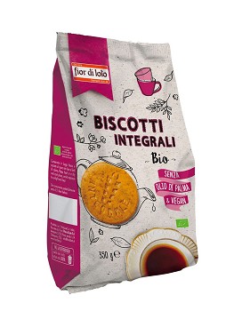 Biscotti Integrali Bio 350 gramos - FIOR DI LOTO