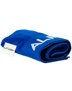 Beach Towel Velour cm 90x160 300 GSM Farbe: Blau - ALPHAZER OUTFIT