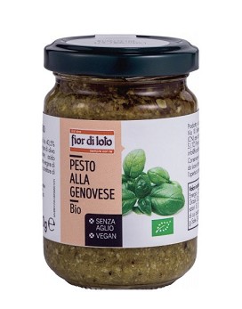 Pesto alla Genovese Bio 130 grammes - FIOR DI LOTO