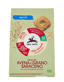 Frollini Avena e Grano Saraceno 250 grammes - ALCE NERO