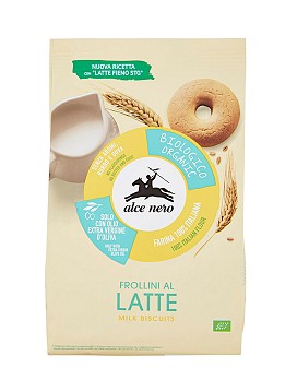 Frollini al Latte 350 grammes - ALCE NERO