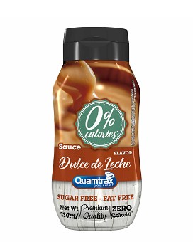 Sauce Dulce de Leche 330ml - QUAMTRAX NUTRITION